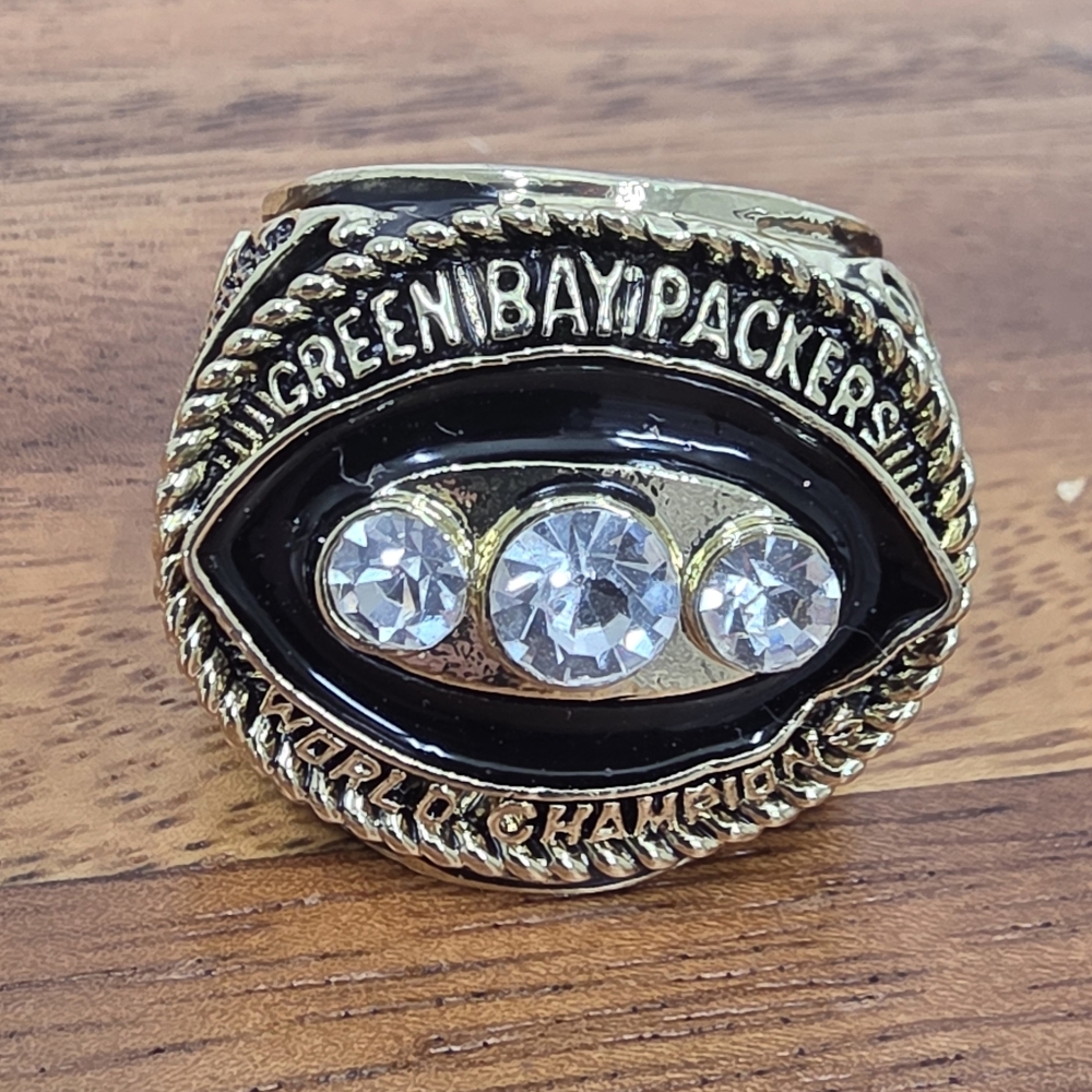Green Bay Packers Championship 1967 Size 9 Starr Superbowl Gold